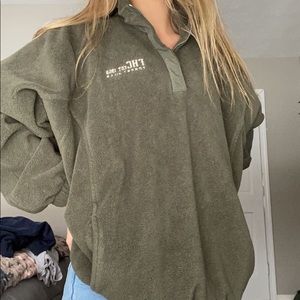 cozy quarter zip